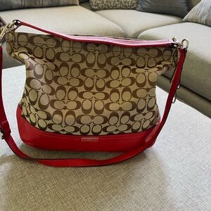 Coach shoulder bag.  Gently used. Comes with dust bag